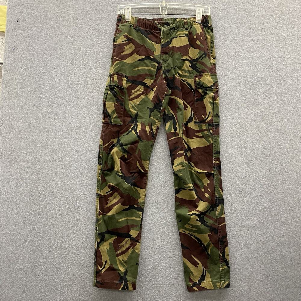 Polo Ralph Lauren Boys Size 18 Camo Cargo Pants Military Utility Drawstring